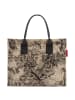 Reisenthel Daily Shopper - Shopper 42 cm (smiley grey) in jacquard brown