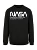 F4NT4STIC Basic Sweatshirt NASA Aeronautics And Space in schwarz
