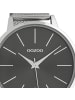 Oozoo Analog-Armbanduhr Oozoo Timepieces silber groß (ca. 45mm)