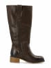 Cashott Stiefel CASVILMA in Dark Brown