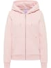 myMo Sweatjacke in Pfirsichpink Melange