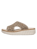 rieker Pantolette Extra Weit in Beige
