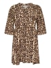 KAFFE curve Kleid KCperla Regular fit in Naturel Leopard Print