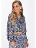 IZIA Blouse in green multicolor