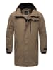 STONE HARBOUR Kurzmantel Lanzoo in Stone Brown