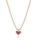 Elli Halskette Brass in Gold