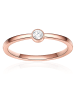 Eastside NY Ring Edelstahl roségold  Zirkonia weiß in roségold