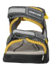 Geox Sandalen in Grau/Gelb