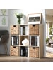 CALICOSY Regal in Helles Holz - (W) 92.5  x (H) 92.5  x (L) 29.5  cm