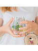 Mr. & Mrs. Panda Blümchentail Glas Quokka Happy ohne Spruch in Transparent