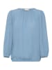 Kaffe Langarm-Bluse KAwilma in Faded Denim