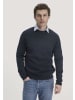 Hessnatur Milano Strick Pullover in marine