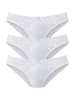 PETITE FLEUR Slip in 3x weiß