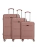 D&N Travel Line 4200 4-Rollen Kofferset 3 tlg. in taupe