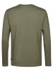Petrol Industries Jersey Langarm-T-Shirt Tormenta in Grün