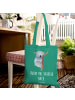 Mr. & Mrs. Panda Shopping Tasche Koalabär mit Spruch in Mint