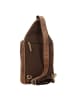 Greenburry Vintage Umhängetasche Leder 41 cm brown