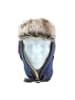 Gio Goi Accessoires Trapper Hat Mütze Uschanka in Blau