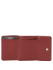 VLD VOi Leather Design Soft Toni Geldbörse Leder 9 cm in granat