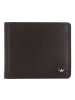 Golden Head Polo Geldbörse RFID Leder 12 cm in dunkelbraun