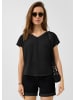 QS T-Shirt  in  9999_schwarz