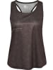 Hummel Top "Court Aop Light Weight Tanktop W" in Braun