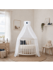 nordic coast company  Betthimmel Babybett Wiegenhimmel Baldachin Weiß