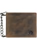 Greenburry Vintage Geldbörse Leder 12 cm brown