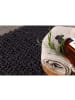 ebuy24 Badematte Wilmer Schwarz 50 x 80 cm