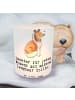 Mr. & Mrs. Panda Teelichthalter Glas Langhaar Collie Moment mit ... in Transparent