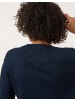 Gerry Weber Kuscheliger Strickpullover mit Saumschlitz in Blau