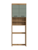 ebuy24 Waschmaschinenschrank Scout Staubgrün 63 x 24 cm