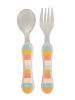Sigikid 2 tgl.. Besteck-Set: Löffel und Gabel 4 Freunde in mehrfarbig