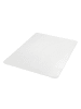 relaxdays Bodenschutzmattein Transparent - (B)120 x (T)150 cm