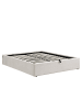 CALICOSY Bett ALIX in Beige - (W) 204  x (H) 36,50  x (L) 150  cm