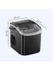 SONGMICS Eiswürfelmaschine Island in Schwarz - (B)25 x (H)32 x (T)31 cm
