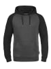 INDICODE Hoodie in schwarz