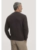 Hessnatur Strickpullover in kaffeebraun