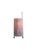 Saxoline SX Blue Elite L Trunk Trolley TSA Zahlenschloss Spinner in pink gradient