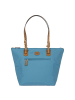 BRIC`s X-Bag Shopping M Sportina - Schultertasche 27 cm (tropical camouflage) in sky