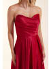 LAONA Kleid Satin Seduction Dress in Burgundy