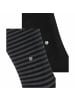 Burlington Socken 2er Pack in Schwarz