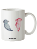 Mr. & Mrs. Panda XL Tasse Axolotl Freundin ohne Spruch in Weiß