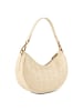 Lacoste Maheki Schultertasche Leder 24 cm poudre
