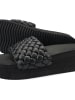 Flip Flop Slides "pool*hi weave" in Schwarz