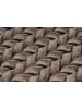 Kayoom Kurzflor Teppich Robbie 125 in taupe - rechteckig