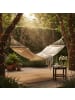 SONGMICS Hängematte Socozzy in Beige - (B)210 x (H)45 x (T)150 cm