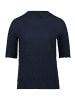 Betty Barclay Strukturshirt mit Stehkragen in dunkelblau