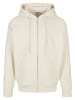 Urban Classics Zip-Kapuzenpullover in whitesand