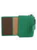 Braun Büffel Joy Kreditkartenetui RFID Schutz Leder 11 cm in fern green